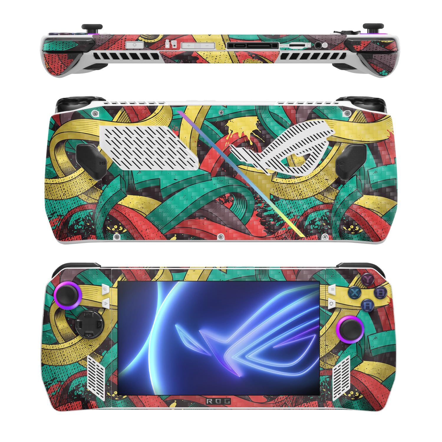 MightySkins Skin Compatible with Asus ROG Ally - Puppy Fall | Protective, Durable, and Unique Vinyl Decal wrap Cover | Easy to Apply, Remove, and Change Styles