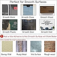 Vista 6 de Calcomanías troqueladas de números de buzón de 2 pulgadas, estilo rústico, flores, casa, número, dirección, letrero de puerta, calcomanías de vinilo