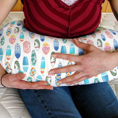 Miniatura 3 de Fundas de almohada coloridas de enfermería para niños y niñas, para verano, surf, guardería, alimentación, almohadas para lactancia materna,