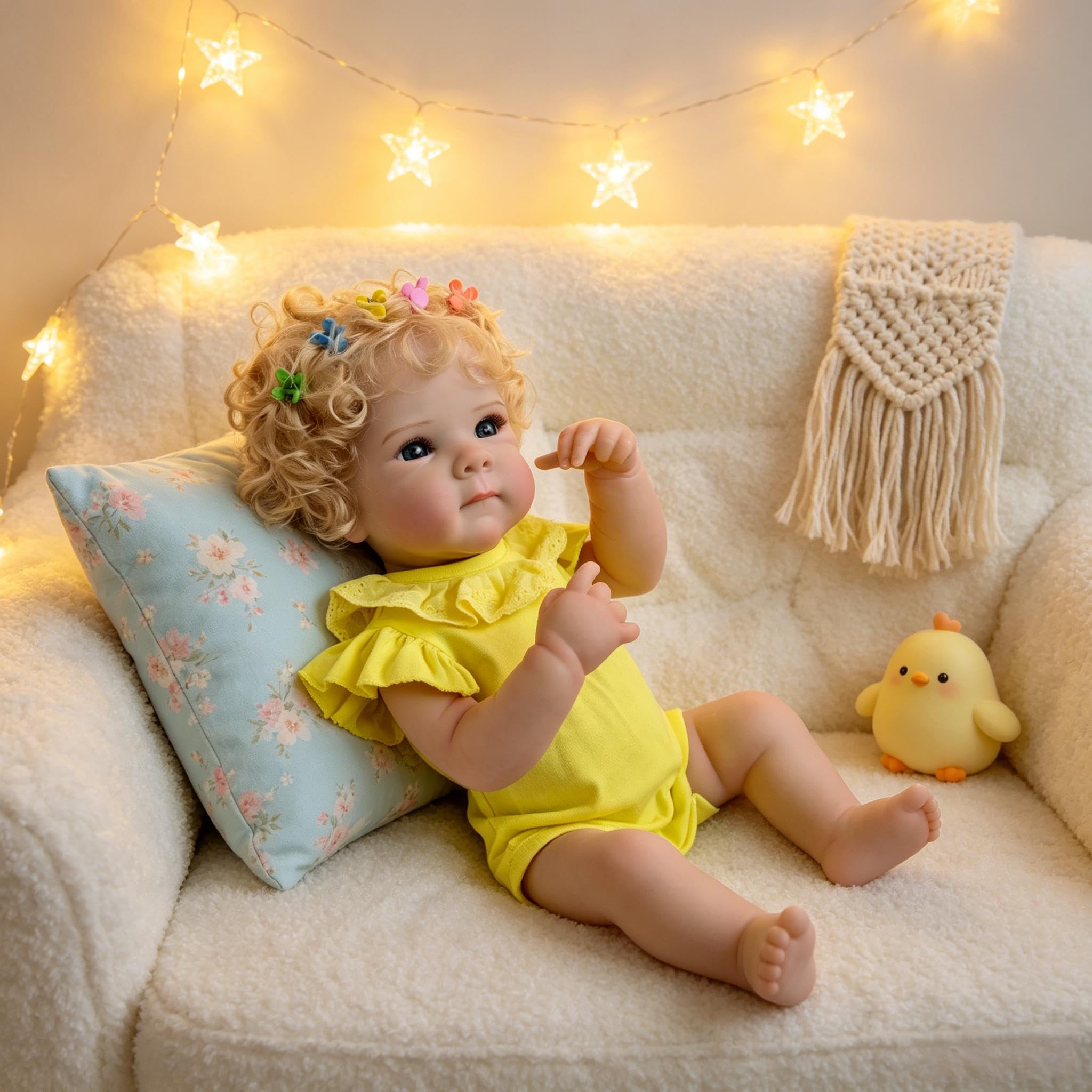 RXDOLL 45 cm realistyczne lalki Reborn Baby Dolls silikonowe na całe ciało winylowa dziewczyna realistyczna ważona lalka noworodka, która wygląda jak prawdziwe życie, ręcznie robiona lalka zabawki z