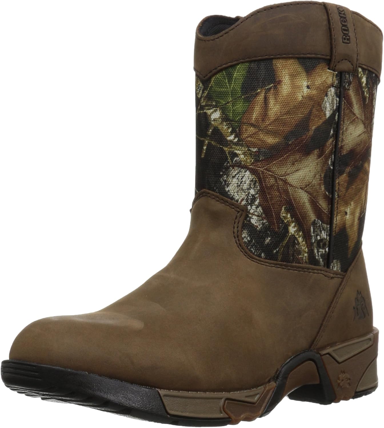 Rocky unisex child Fq0003639 Mid Calf Boot, Mossy Oak Break Up Infinity Camouflage, 1 Little Kid US