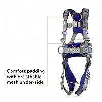 Vista 8 de Arnés de cuerpo completo DBI/Sala ExoFit NEX, estilo construcción, azul/gris