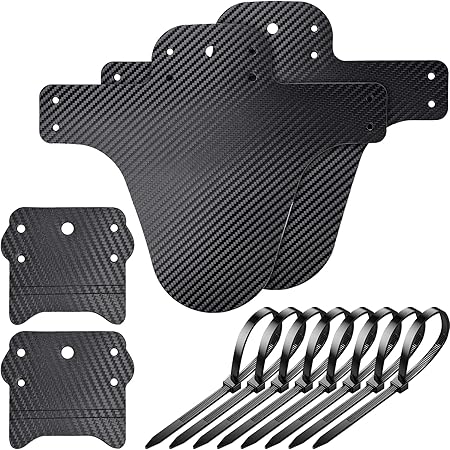 2X Set Di Parafango Per Bici, Para Fango Anteriori E - Foto 12