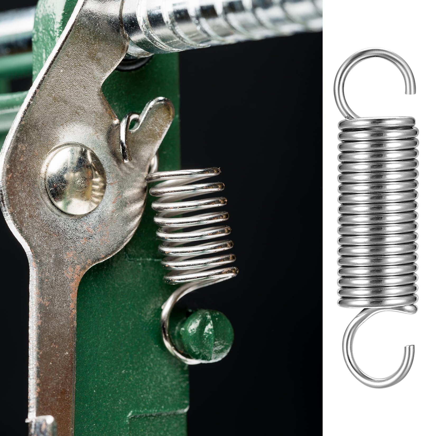 Fibbia Molla Tenda, 4 Pezzi Tension Extension Gancio Acciaio