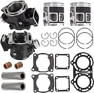 NICHE 347cc Standard Bore Cylinder Piston Gasket Kit for Yamaha Banshee 350 2GU-11311-00-00 2GU-11321-00-00