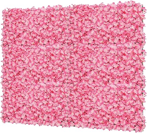 Miniatura 4 de Panel de pared de flores artificiales, 20 piezas de fondo de fotografía romántica, follaje sintético, fiesta de boda, telón de fondo floral de