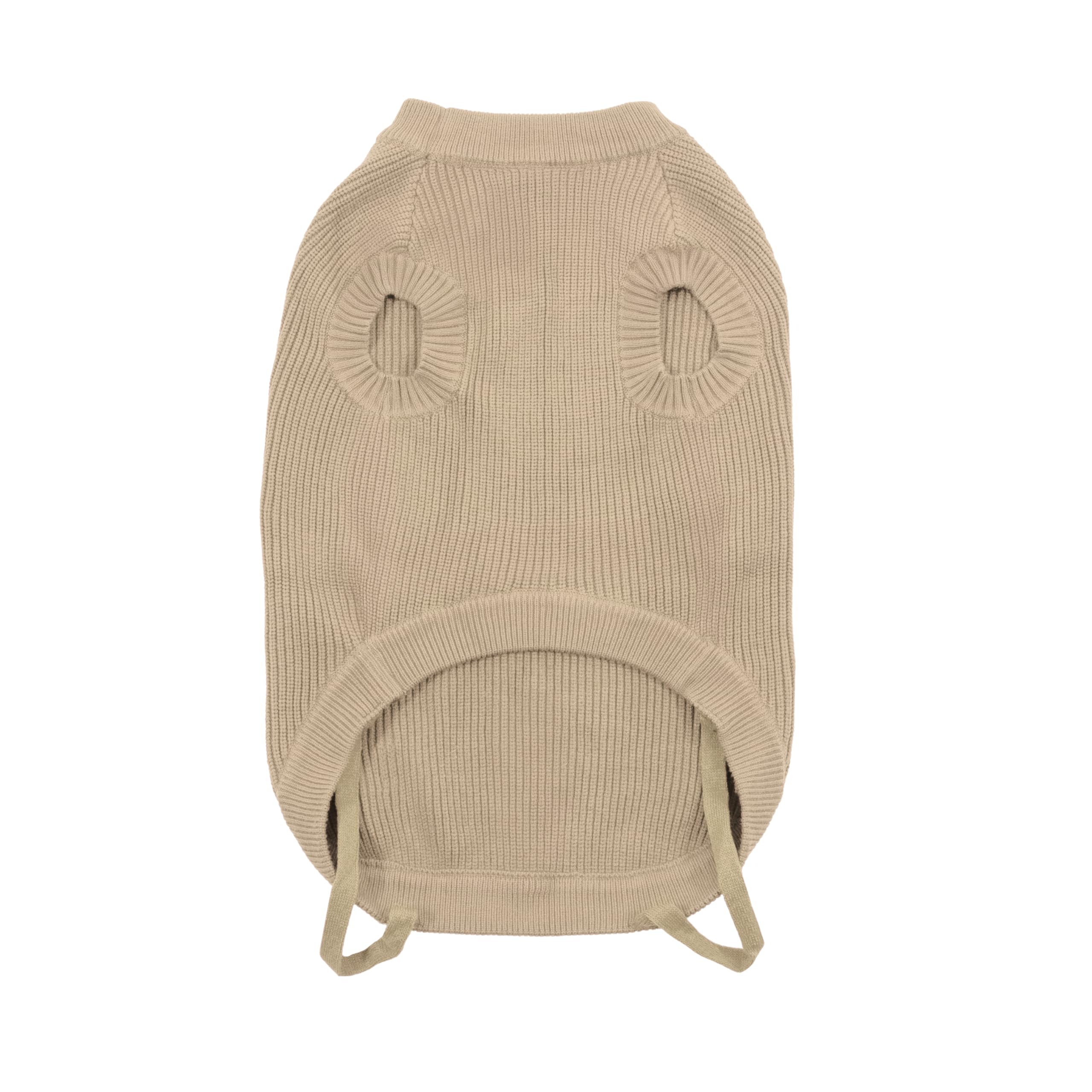 Record - Pull pour Chien Tie Dye, Trame épaisse avec Trou pour Laisse et Passants pour Pattes arrière. Longueur du Dos 55 cm. Chaud et Confortable, Parfait pour Les promenades Hivernales| Taupe 2XL