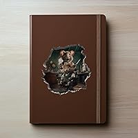 Vista 3 de Calcomanía para peluquería con agujero de ratón