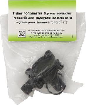 Supreme Danner ASP12546 Impeller Cover with Barbed Intake Aquarium Water Pump