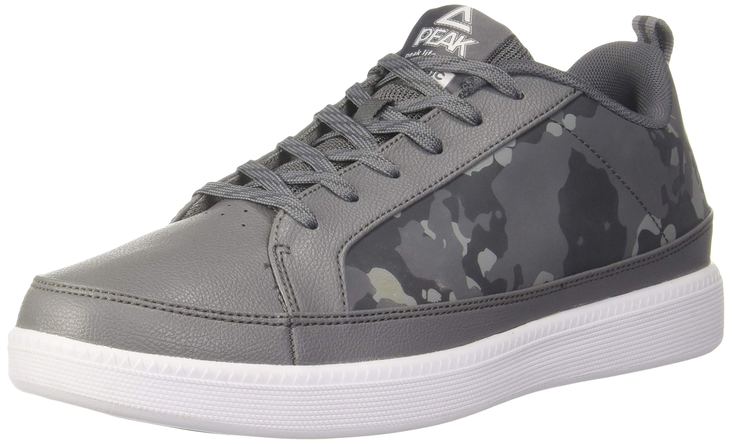 PeakMen's Steel Grey Sneakers - 6 UK (40 EU) (7 US) (E73571B)