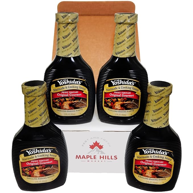 Mr. Yoshida's Sweet Teriyaki Gourmet Marinade and Cooking