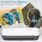 Laminator Machine and Sheets 13-Inch, Laminating Machine 11x17 Cold Thermal Laminator, 9 in 1 Lamination Machine 60s Warm-Up No Jam, Laminate Machine for Home/School/Office use