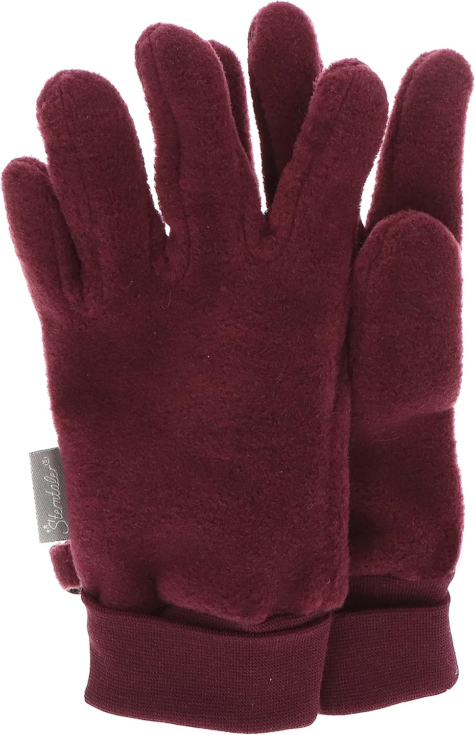 Sterntaler Baby Unisex Finger Gloves Kids Finger Gloves - Finger Gloves, Kids Gloves - Made of Micro Fleece - Pink, 4, PINK, 4, pink, 4
