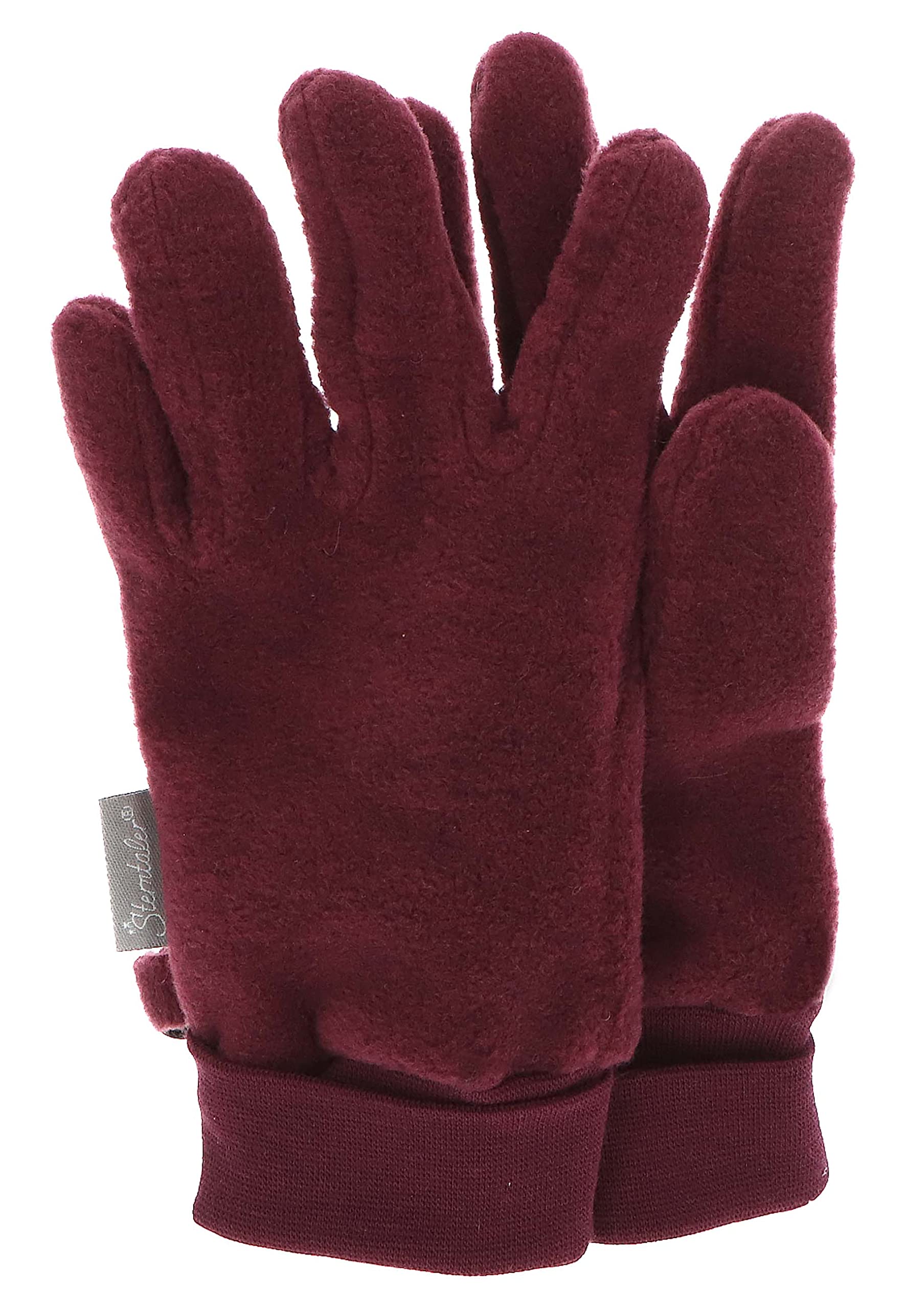 Sterntaler Unisex dziecięce rękawiczki z palcami, różowe, 7