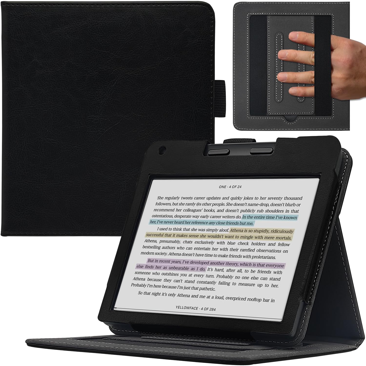 Kobo Libra colour 32GB ブラック 本体とケース、 Kobo-Libra-Colour-Black-