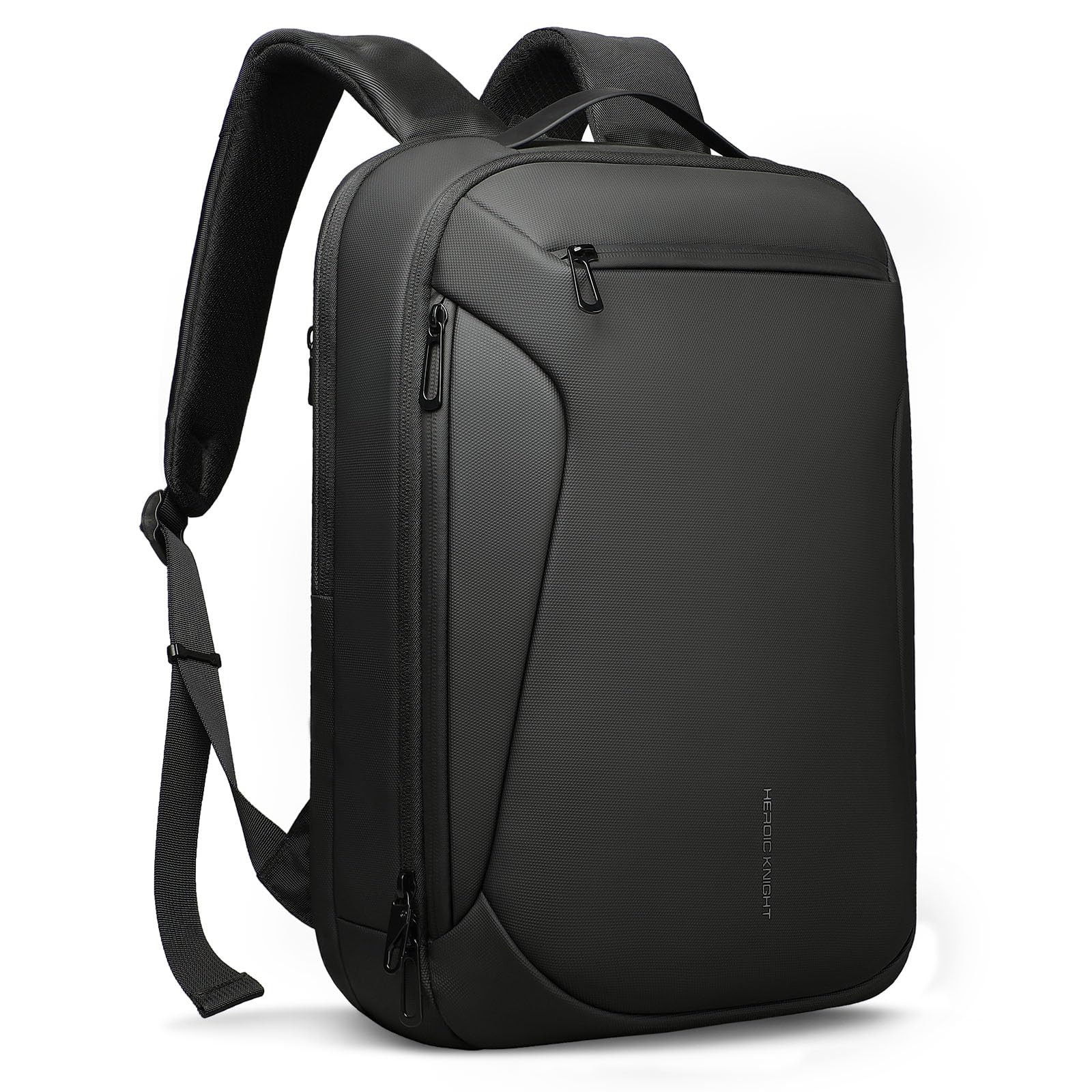 Business Backpack for Men 15 6 Inch Slim Travel Laptop Backpack with USB Charging Port Waterproof High-Tech Work