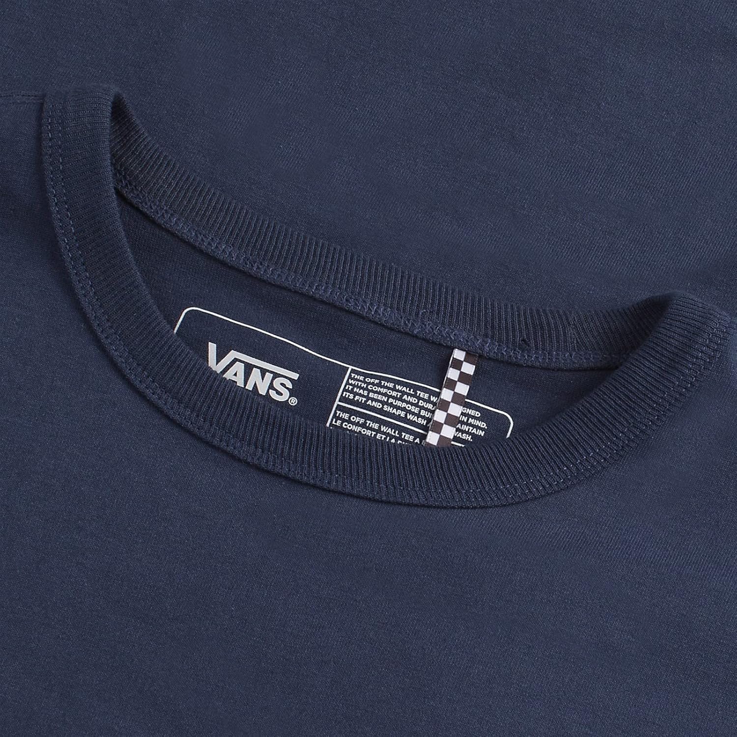 Vans Classic Short Sleeve T-Shirt X-Small (Otw Classic) Dress Blues