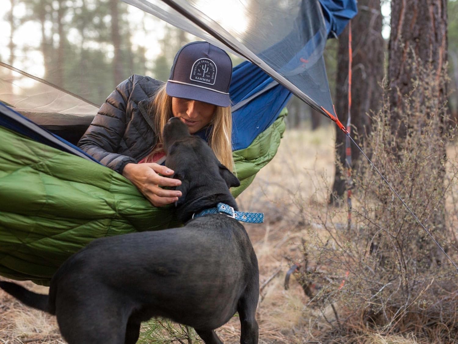 KAMMOK Bobcat 45°F - Down Trail Quilt, Water Resistant, Durable, Compact and Packable, Indoor/Outdoor Camp Blanket (84 in × 54 in) - Image 3