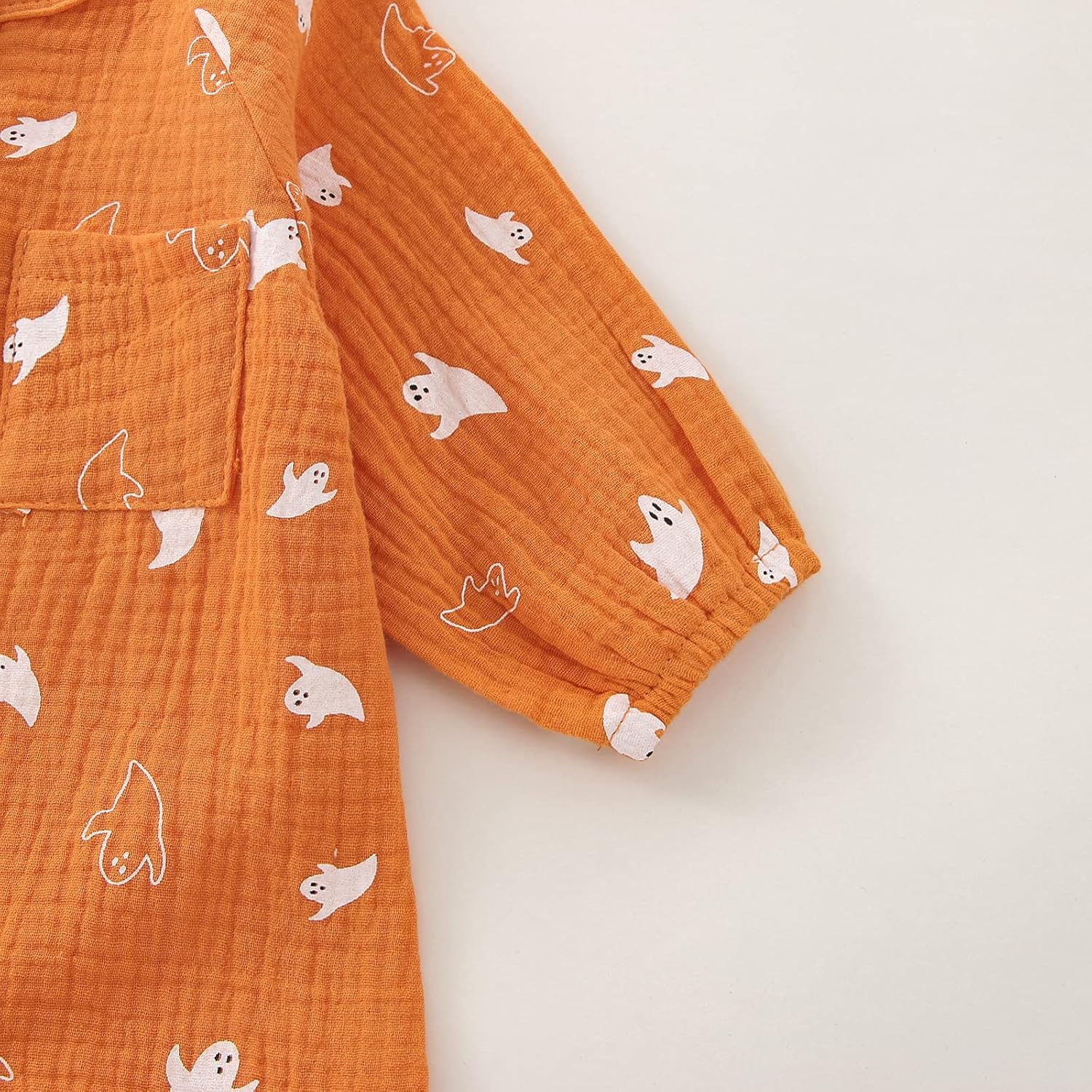 Newborn Baby Girl Boy Zipper Footed Romper Onesie Ribbed Ruffle One Piece Footie Jumpsuit Fall Clothes Outfit - Image 6