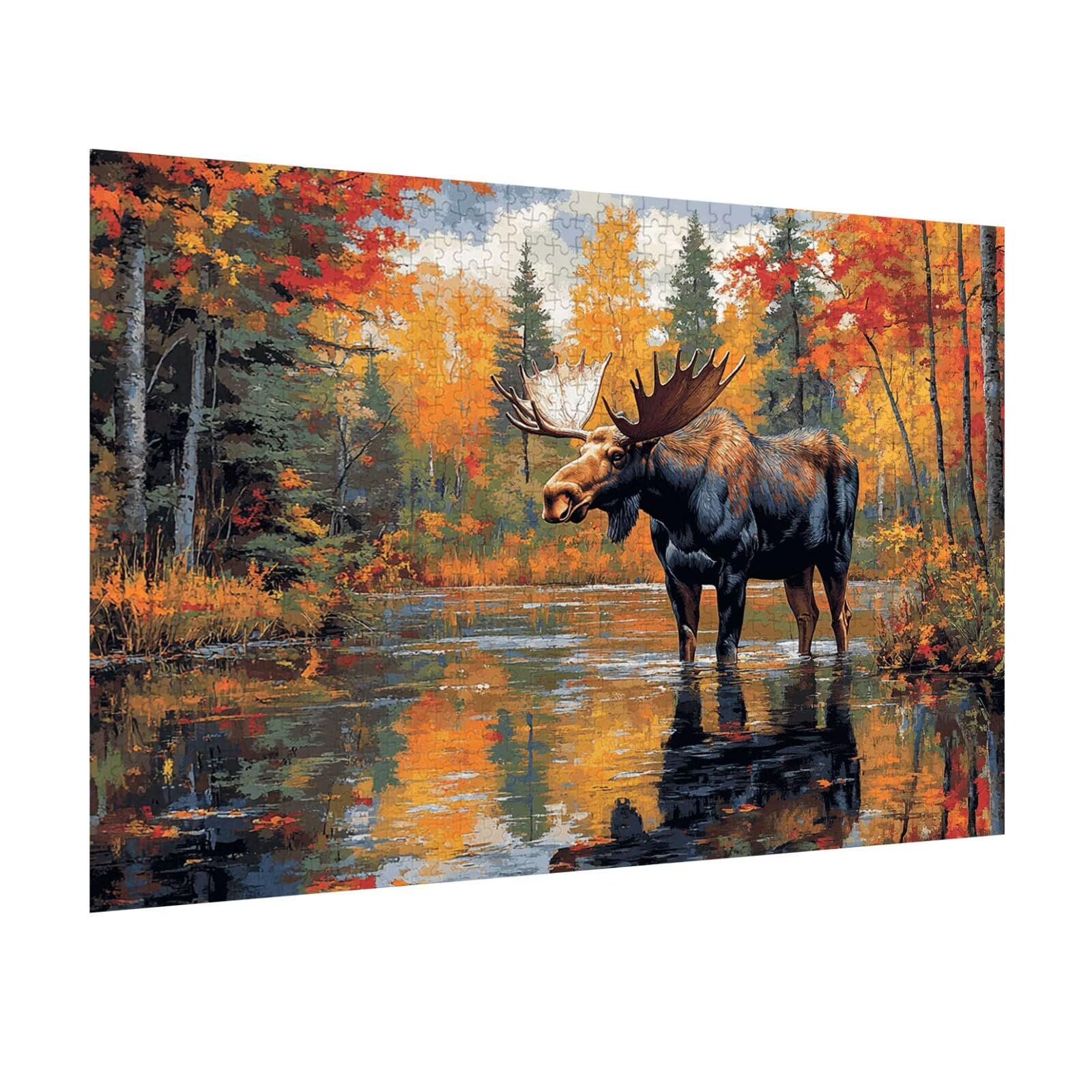 Puzzle 4000 Pezzi Foreste Puzzle Classici per Gioco Familiare, n-731