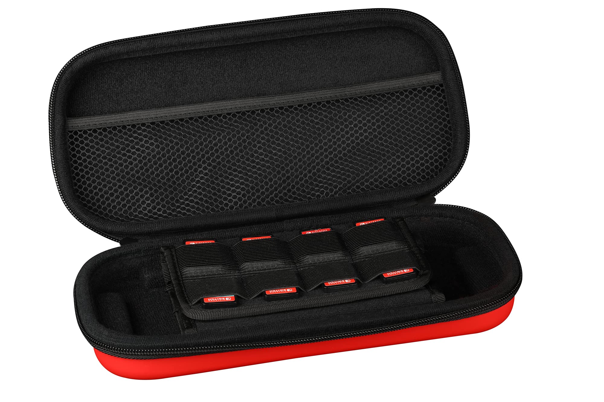 Konix My Hero Academia Funda de protección y Transporte para Nintendo Switch, Switch Lite y Switch OLED - 8 Juegos - Diseño My Hero Academia - Negro — view 90