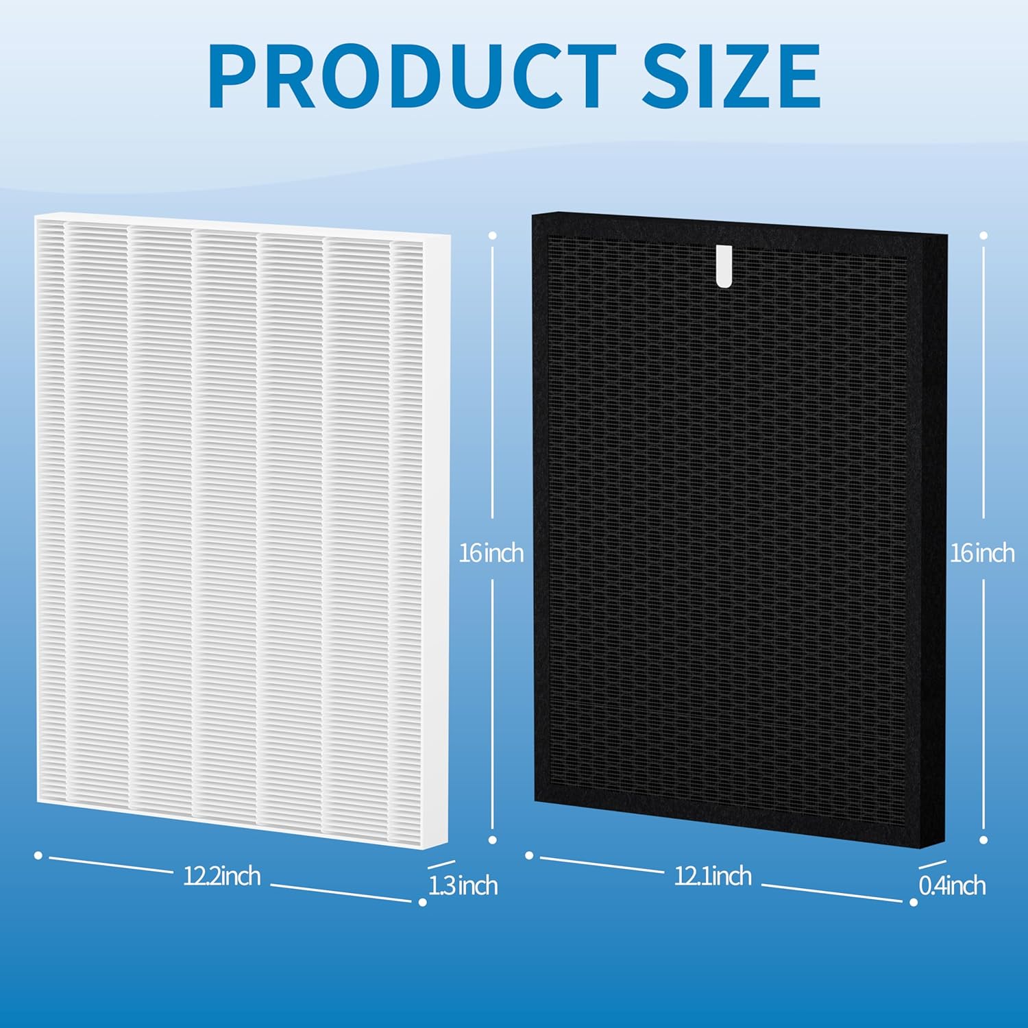 HR900 Filter Replacement T, Compatible with Winix HR900 Air Purifier, Replaces Part #1712-0093-00 / Filters T, #1712-0094-00 / Filte-r U, 2 Pack - Image 6