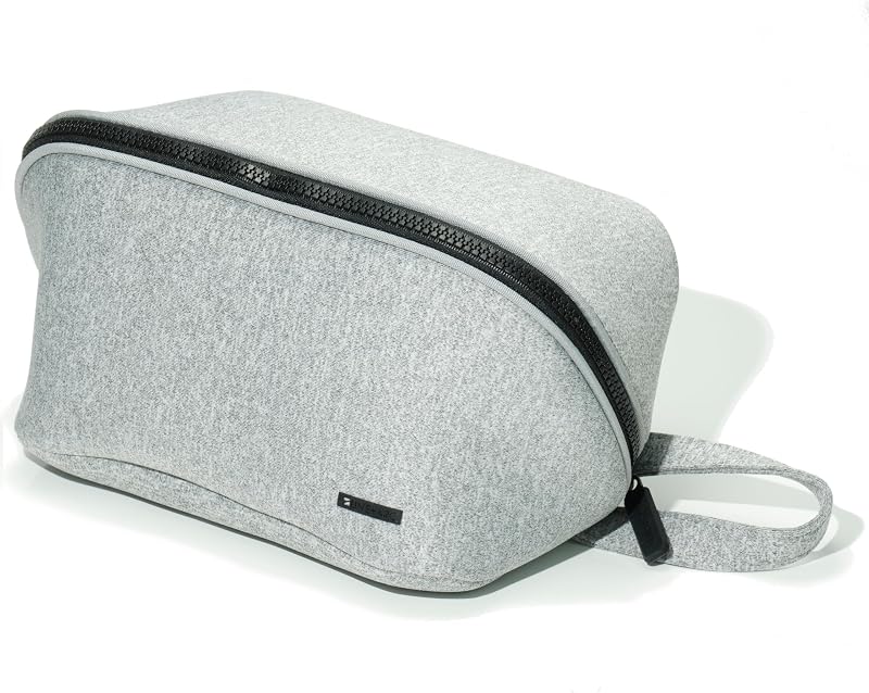 Necessaire LINE+ARC em Neoprene com Zíper, Granite