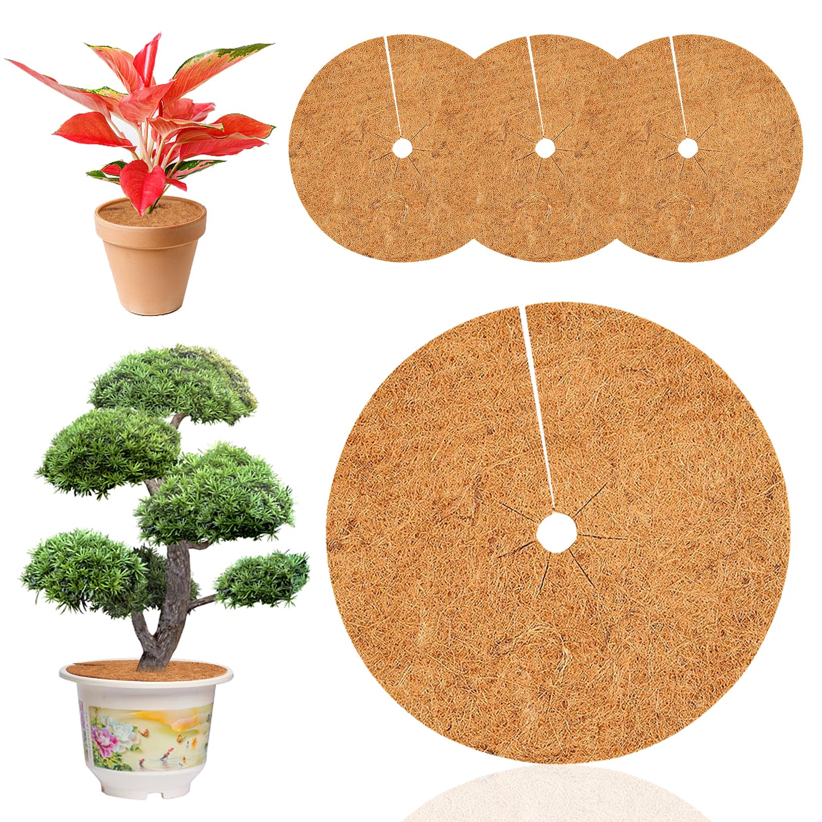 Aquagart - Alfombrilla De Coco (5 M, 0,75 M, De Ancho, Para Protección Contra El Invierno, Protección Contra El Frío Para Plantas, 800 G/m², Capa De Látex Natural Unilateral