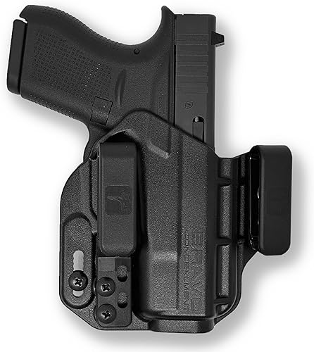 Funda para Glock™ 42 - Funda IWB para transporte oculto - Dentro de la cintura - Comodidad y ocultación - EDC - Funda para pistola - Funda para