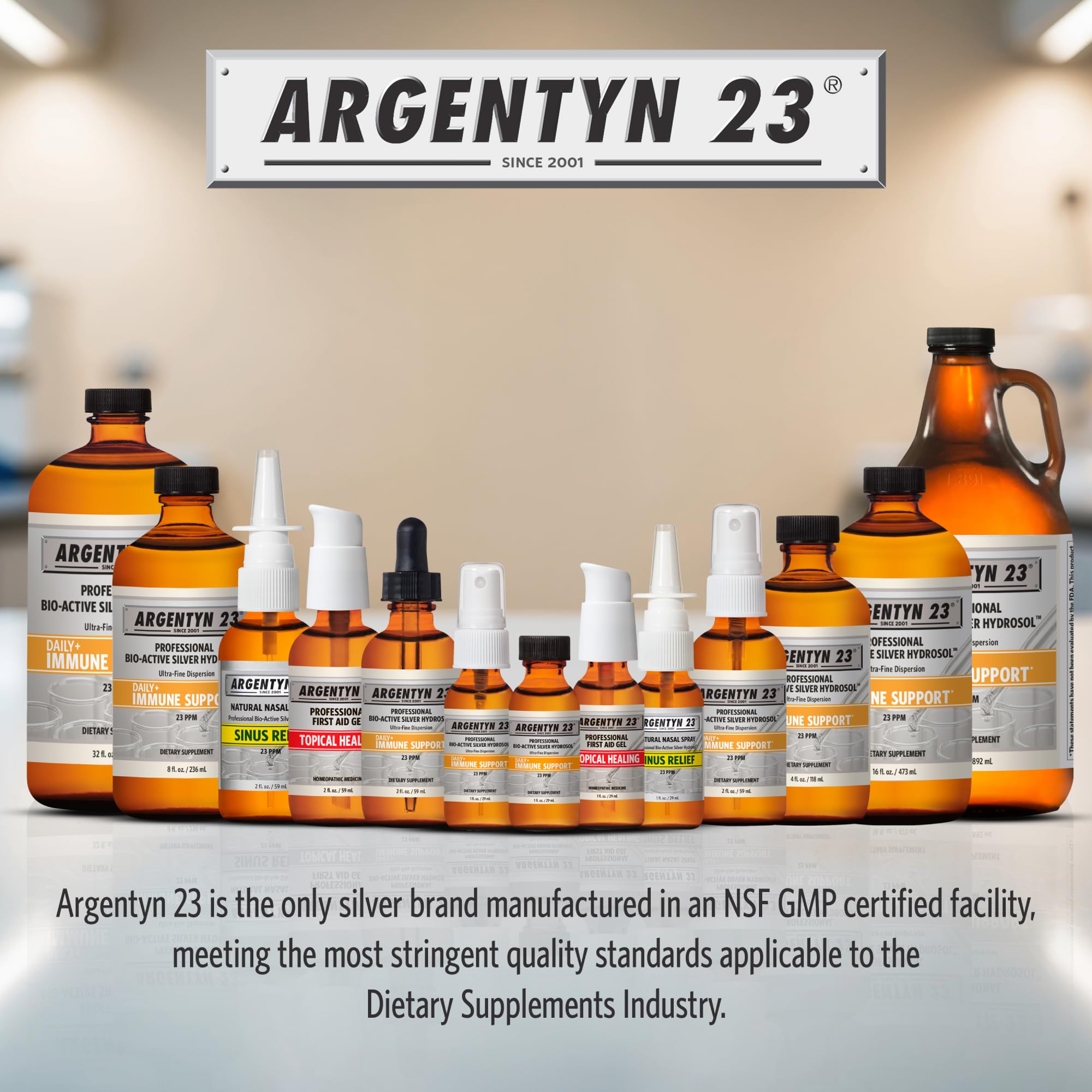 Argentyn 23 Professional Immune Support, Colloidal Silver, 16 fl oz (473mL) — Amazon image 7