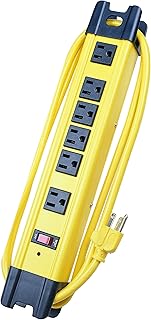 Voltec Industries 11-00226 6-Outlet Surge Metal Strip
