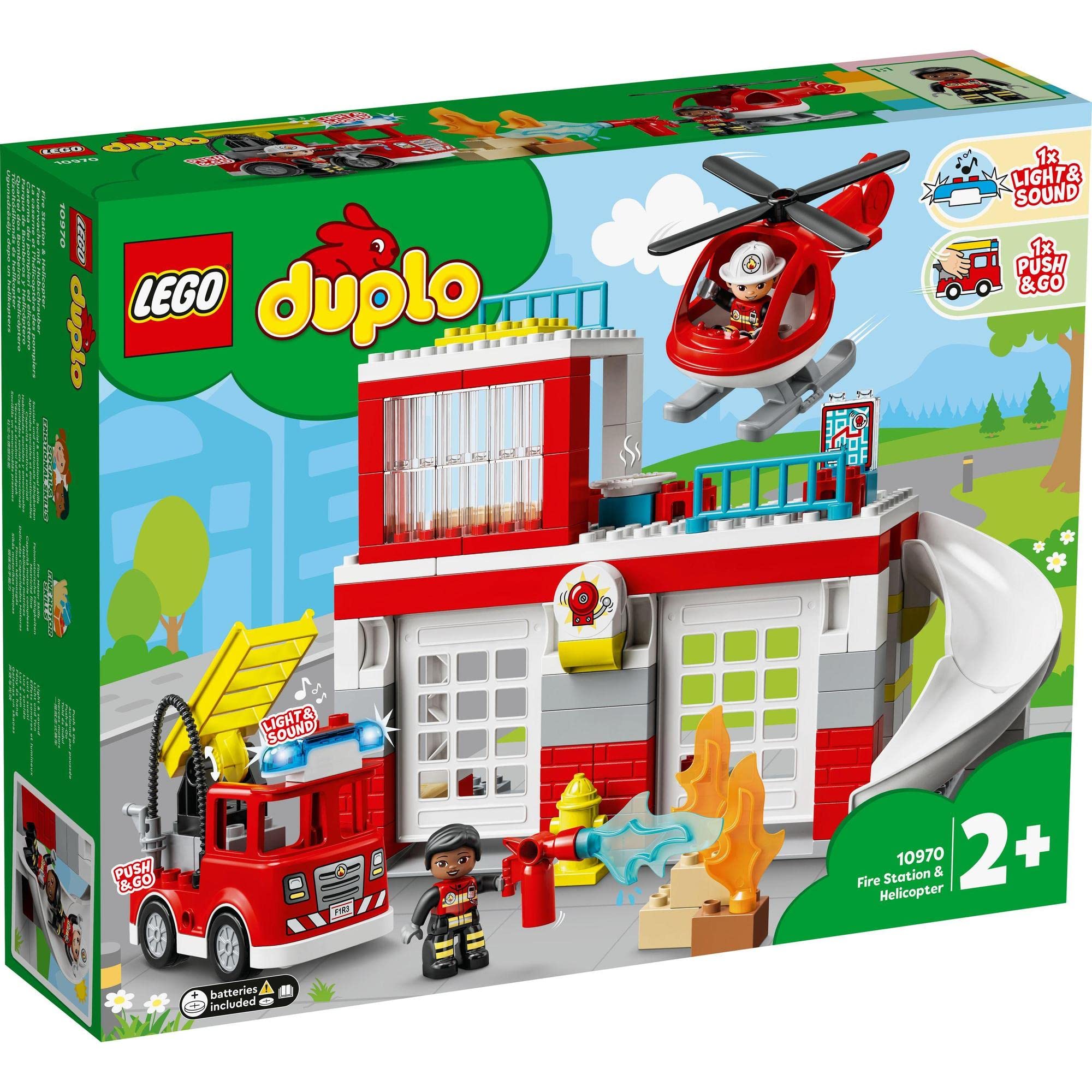 Amazon.co.jp: レゴ(LEGO) デュプロ デュプロのまち しょうぼうしょと 