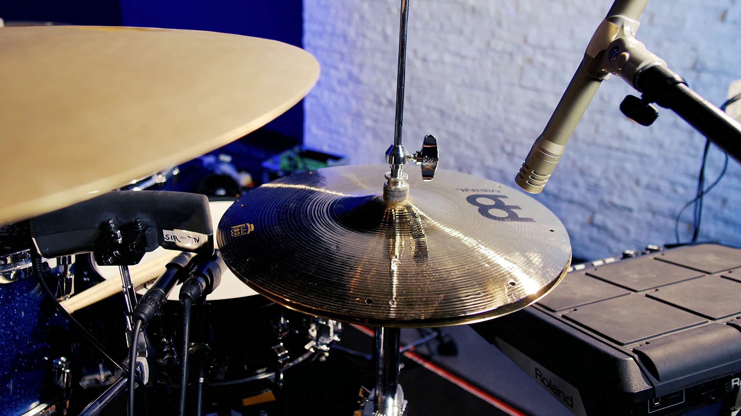Meinl Cymbals Byzance Brilliant Thomas Lang Cymbales Fast Hihat 14 pouces (35,56cm) pour Batterie – Paire – Bronze B20, Deux finitions (B14FH-B)