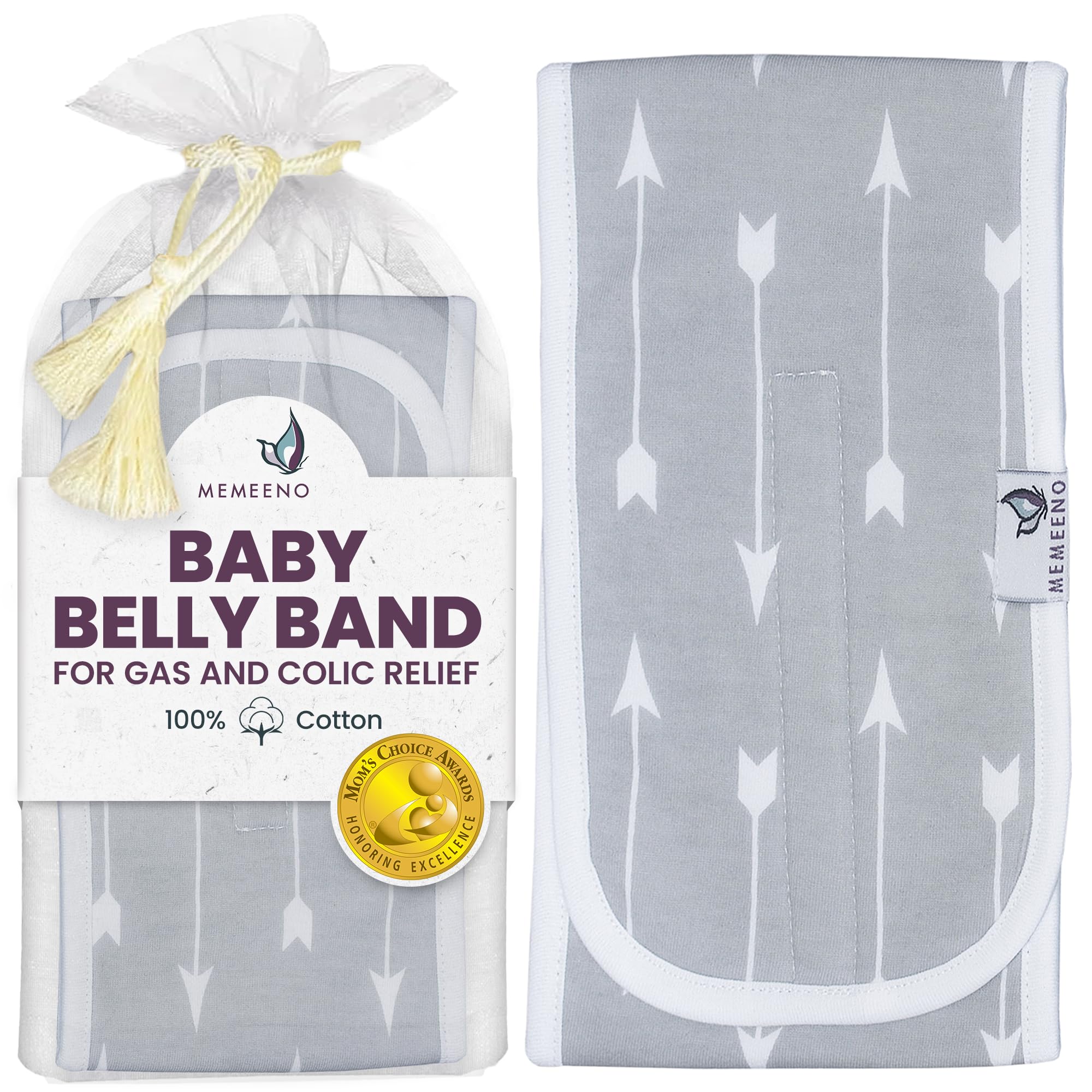 Colic & Gas Relief Baby Belly Band - Arrows
