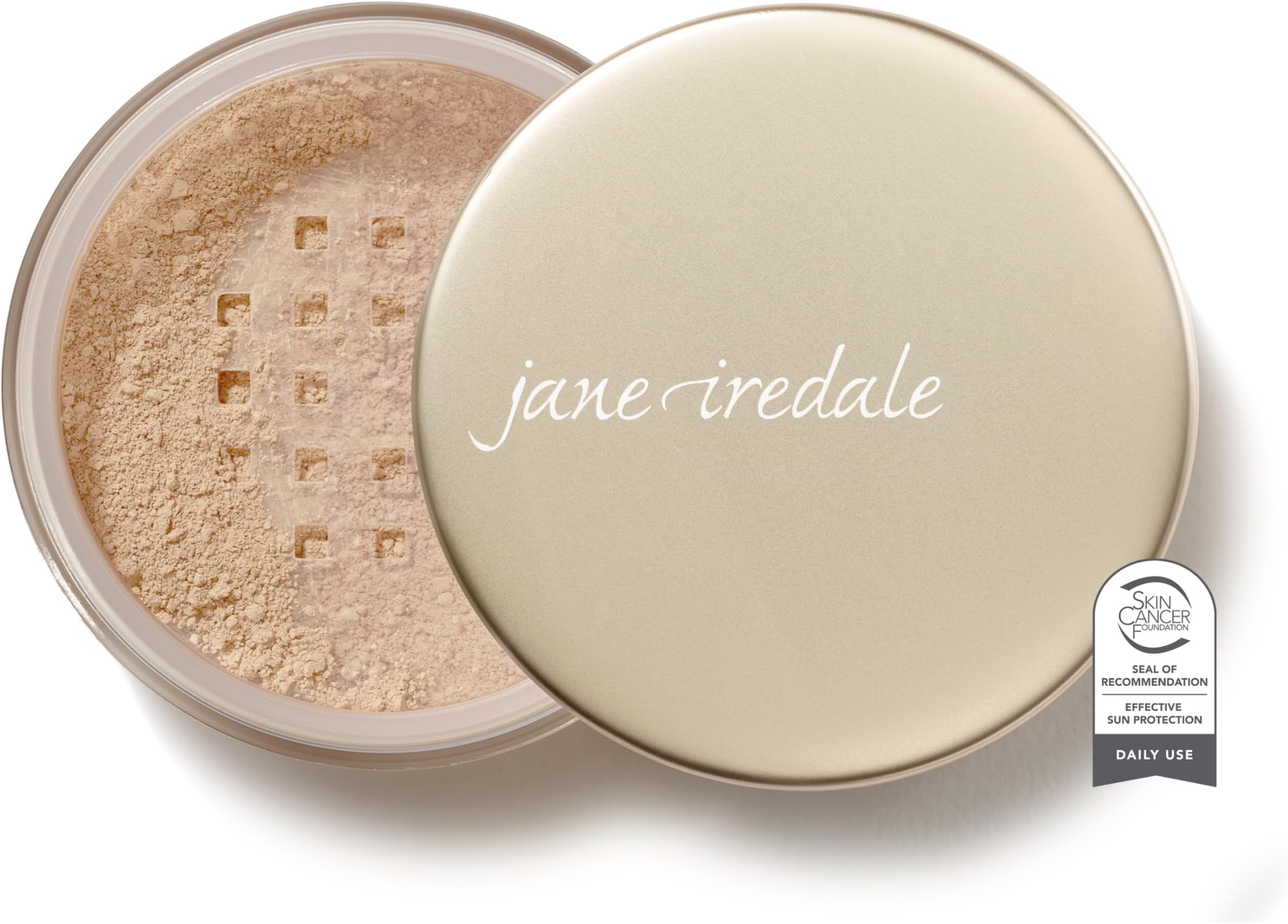 Amazing Base Loose Mineral Powder, Luminous Foundation with SPF 20, Oil Free, Talc Free & Weightless, Vegan & Cruelty-Free Makeup