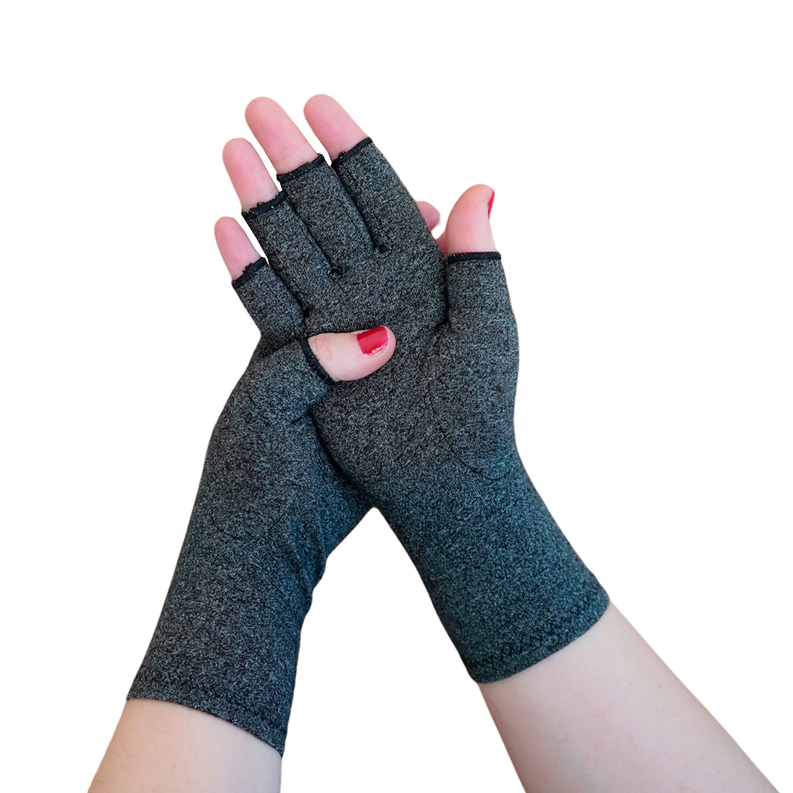 WS WorlsTrend Compression Gloves Arthritis (Carpal Tunnel) for Women and Men, Arthrosis Gloves, Offer Warmth and Compression, Help Increase Circulation, Reduce Pain and Promote Healing.