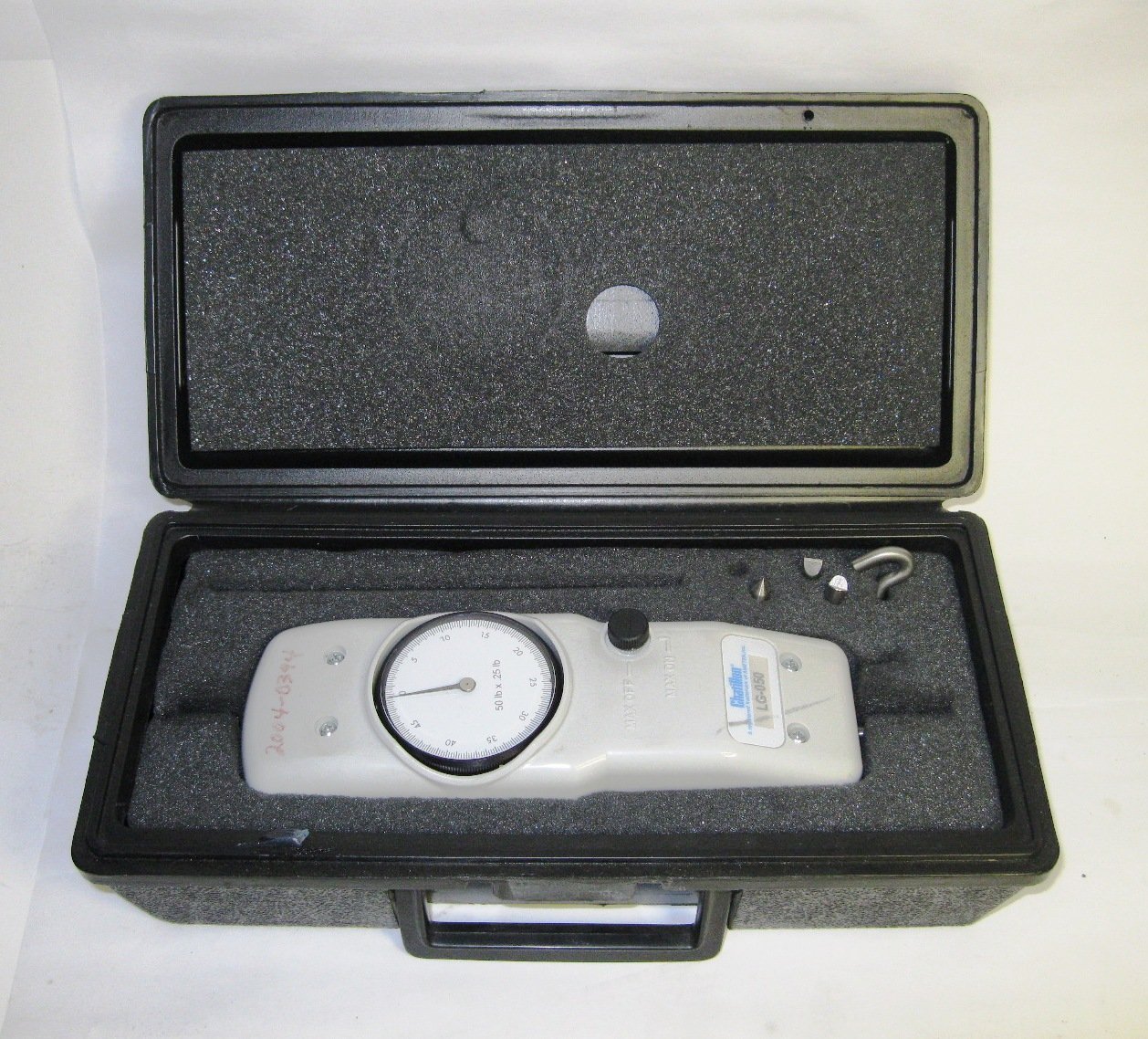 Chatillon LG Push & Pull Mechanical Force Gauge Complete 0-50Lbs LG-050