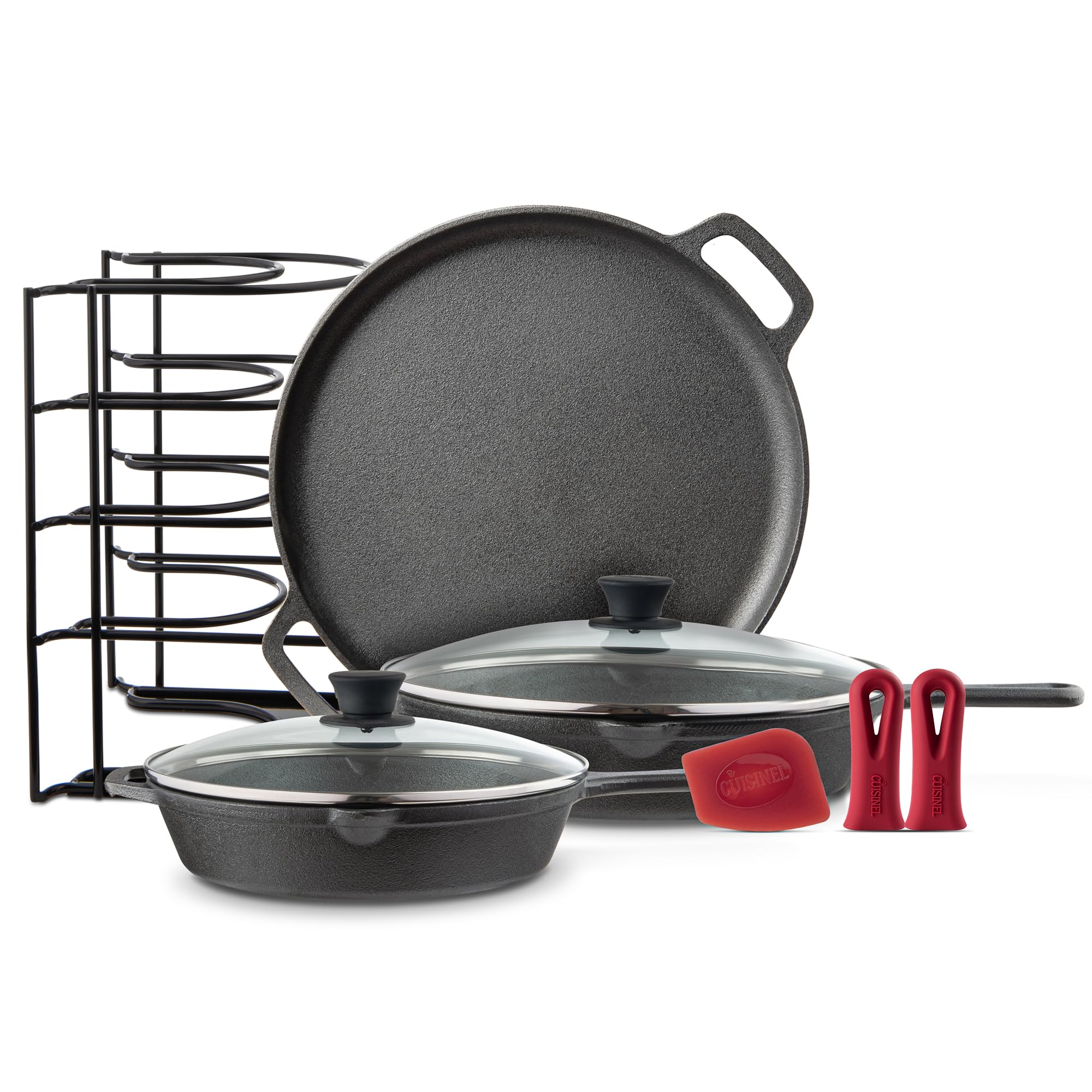 Cuisinel Cast Iron Cookware Set