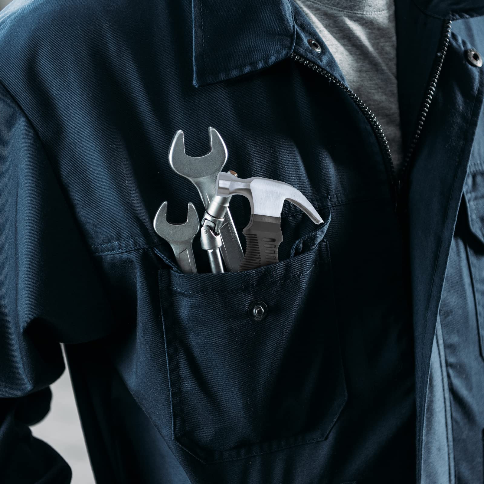 12 PCS Small Hammer 8 Ounce Mini Hammer for Women, Lightweight Melt Claw Hammers Bulk with Hardware Nails for Hanging Pictures Crafts handmade and Tent Kit