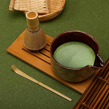 Amazon.com: DiDiBirDi Matcha Tea Set 4 Pcs, JapaneseTraditional