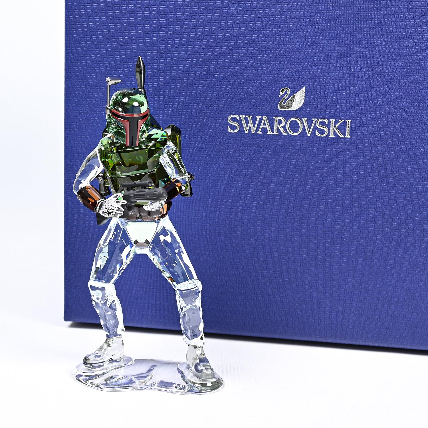 スワロフスキー クリスタルフィギュア スターウォーズ ボバ・フェット 置物 Amazon.co.jp: スワロフスキー SWAROVSKI クリスタルフィギュア スター