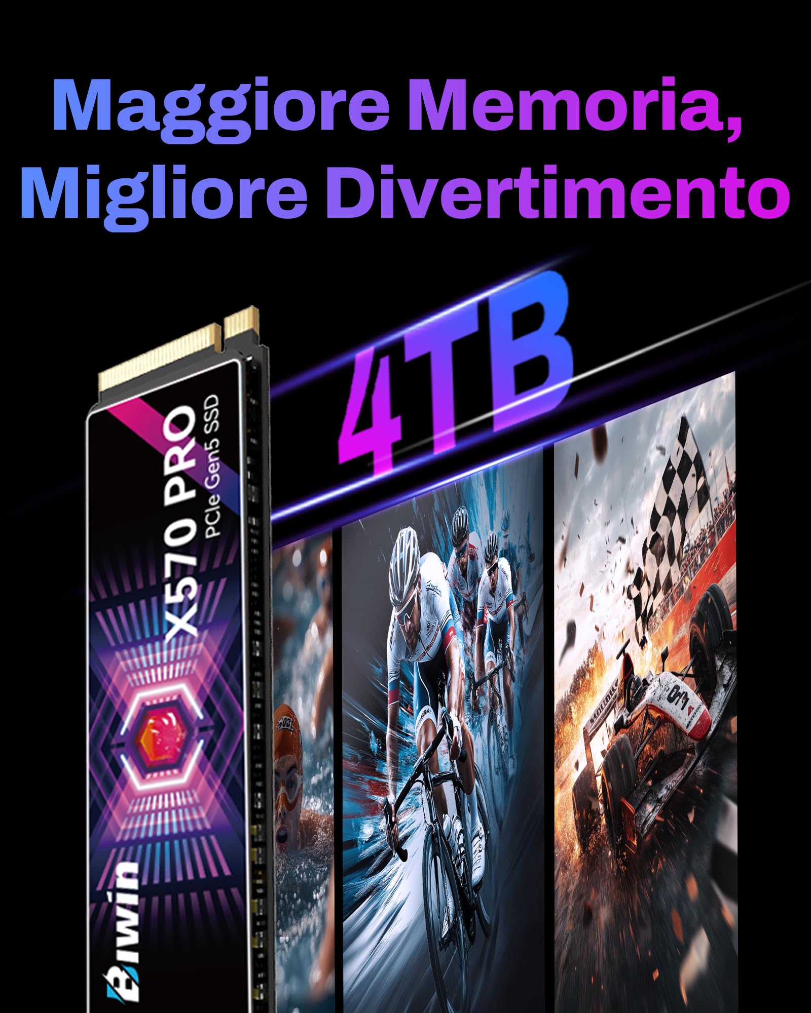 Amazon.in: Buy BIWIN Black Opal X570 PRO 1TB SSD Gen5×4 Read Speed