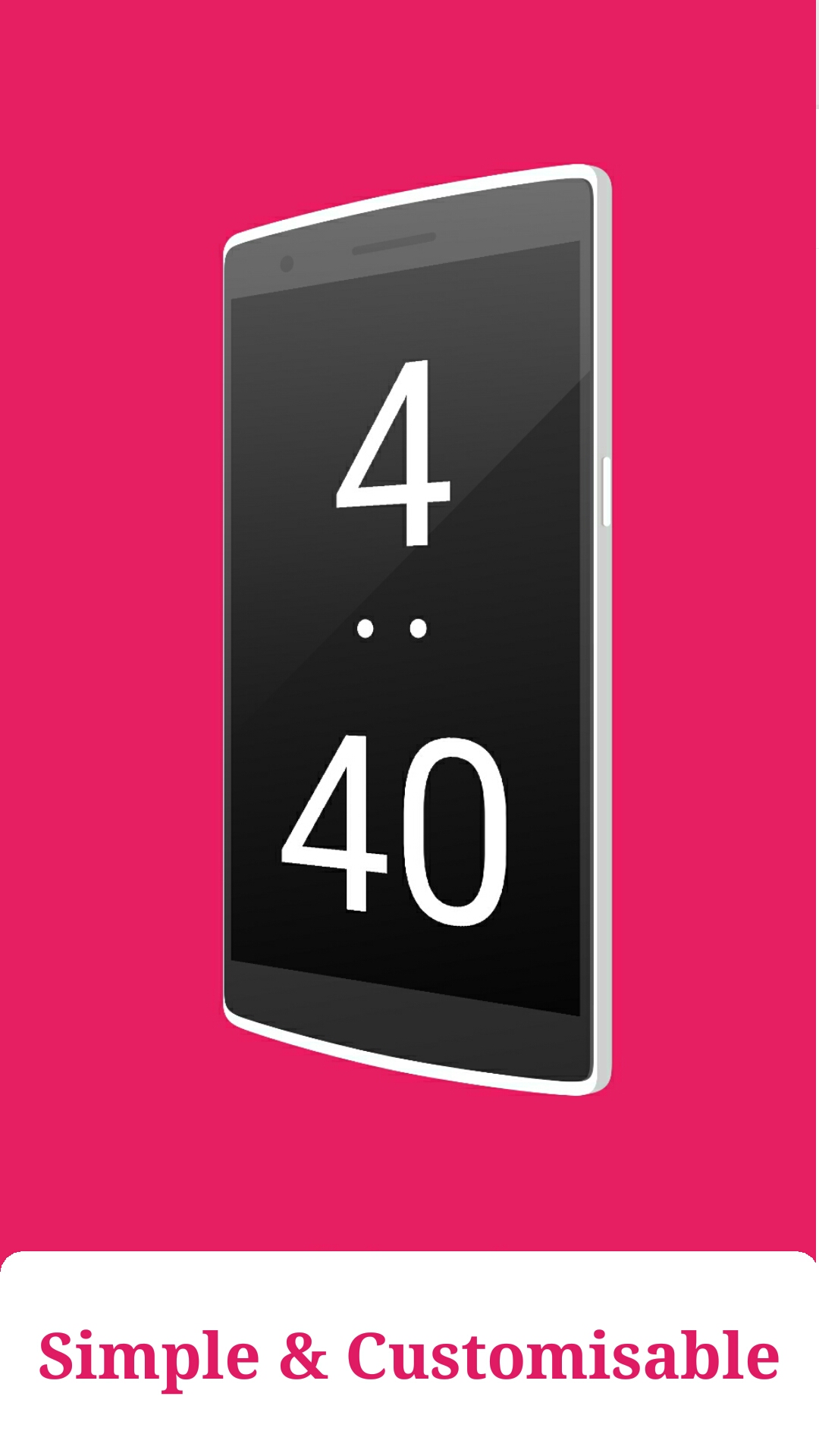 Evo Night Clock Bedside Nightstand clock App on the Amazon Appstore