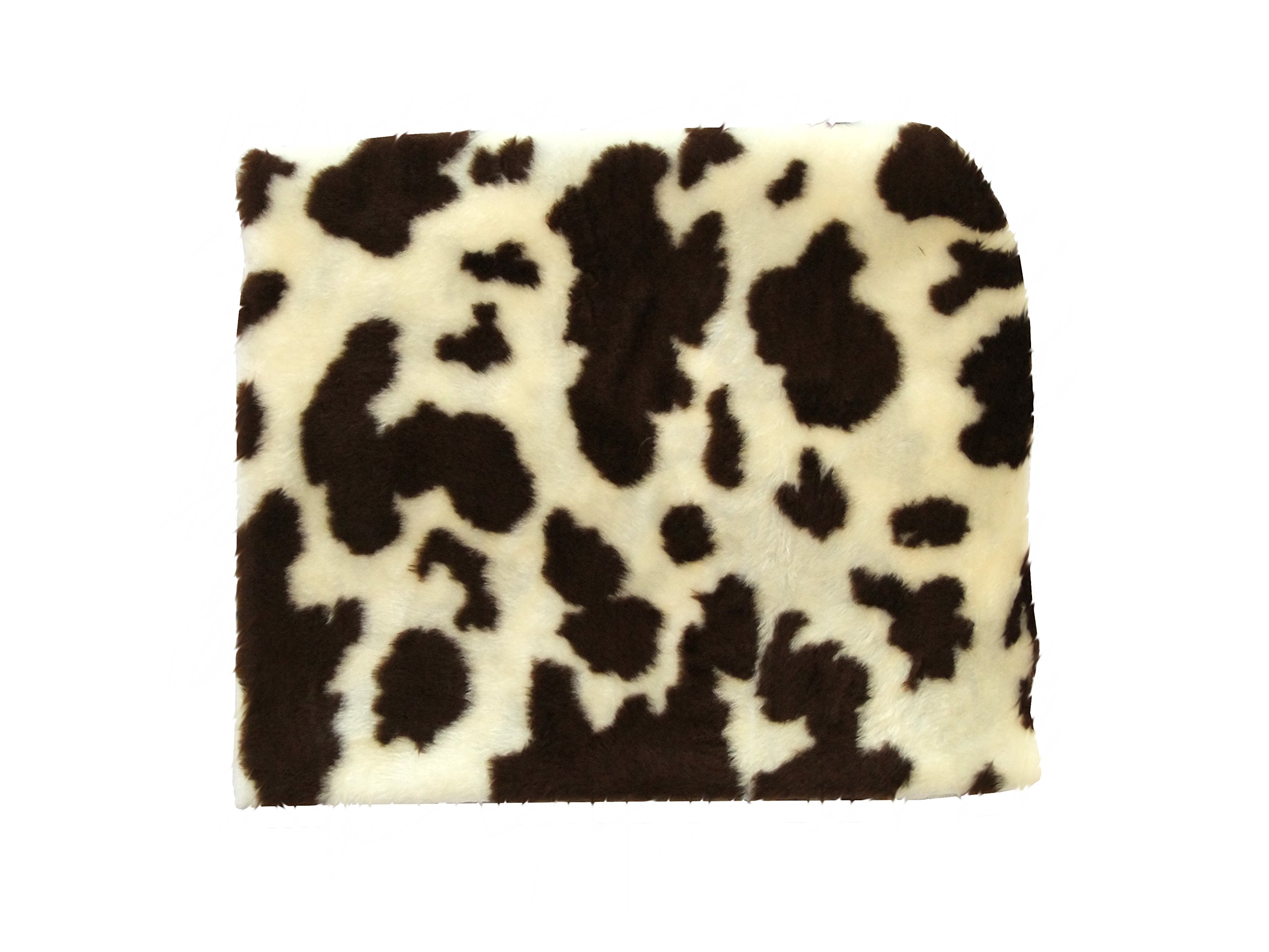Art And Craft Factory Fluffy Cow Print Fabric | Buy By The Metre (1M)