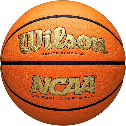Miniatura 15 de Wilson NCAA Evo NXT Balones de Baloncesto Oficiales para Juegos en Interiores - Tamaños 6 y 7