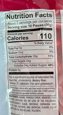 Jelly Belly Cinnamon Lovers Heart-Shaped Jelly Beans, 7 oz
