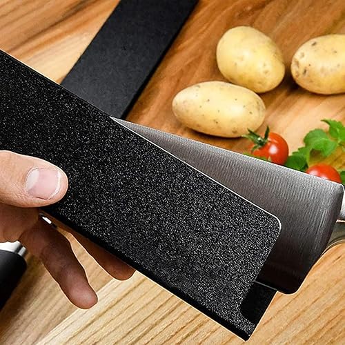 Miniatura 2 de Protector de cuchillos de chef de 8 x 2 pulgadas, juego de 2 fundas universales impermeables para cuchillos de cocina, fundas protectoras para