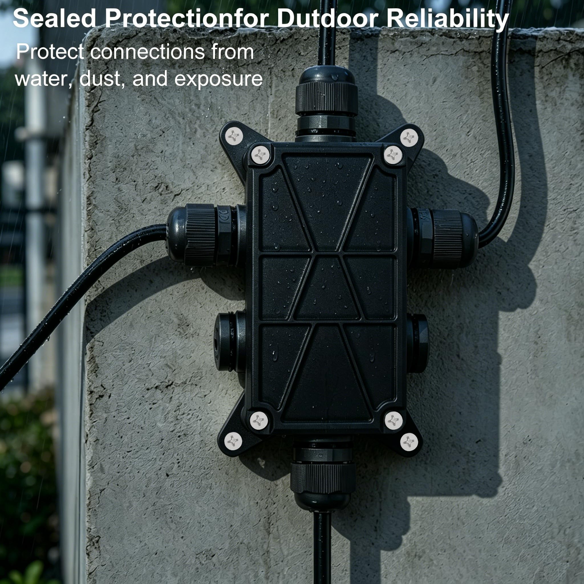 Waterproof Junction Box for WAGO Nuts - Outdoor Electrical Enclosure -2 Waterproof Junction Box for WAGO Nuts - Outdoor Electrical Enclosure -2