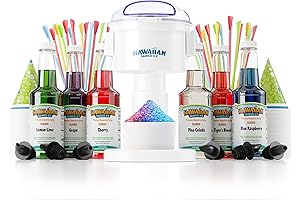 S700 Kona Ice Machine Kit with 6 - 16oz. Syrups