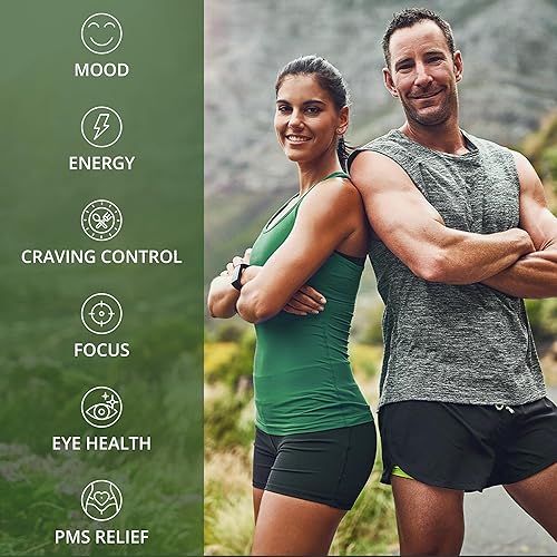 Miniatura 4 de Suplementos de azafrán - Cápsulas de extracto de azafrán orgánico USDA para mujeres, hombres y niños. Con fibra prebiótica orgánica en lugar de